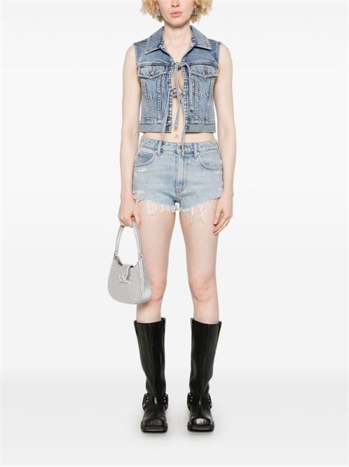 Shorts with rhinestones ALEXANDER WANG | 1DC2254654496